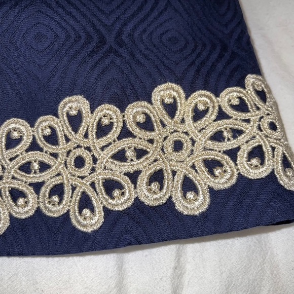 Lilly Pulitzer Betsey Strapless Cotton Jacquard Dress size 4 - Picture 6 of 7